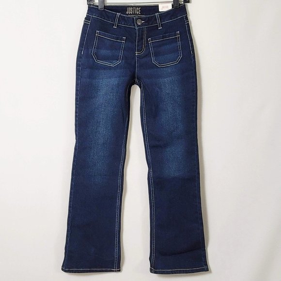 🆕✨HP✨ Justice Flare Mid Rise Jeans, girls 16 - Picture 2 of 9